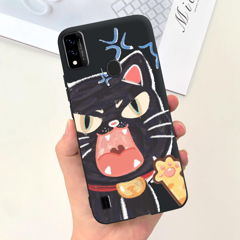 Чехол для телефона ZTE Blade A51 A71 2020 Задняя крышка ZTE Blade A7020 A7s Стильный узор Мягкий силикон ТПУ Чехол-бампер Panda
