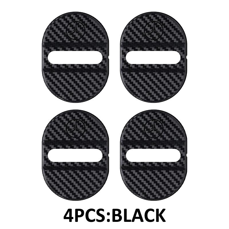 AABGW1 For Benz Car Styling Door Lock Protective Cover Plastic Anti Rust Sleeve Auto Accessories CITAN VITO SPRINTER CLS SLK Sport ML