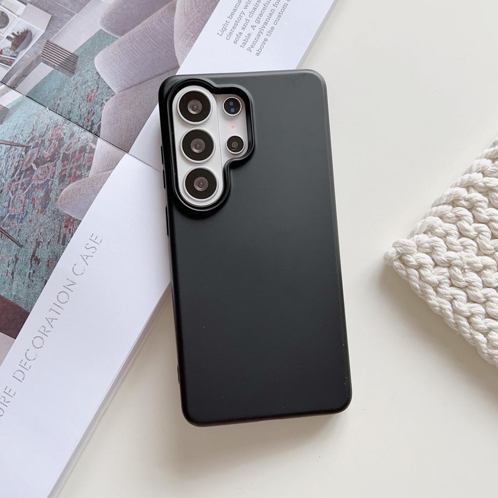 Original Liquid Silicone Shockproof Phone Case For Samsung S26 S25 Edge S24 FE Plus Ultra A57 A37 A17 A56 A36 Solid Color Cover