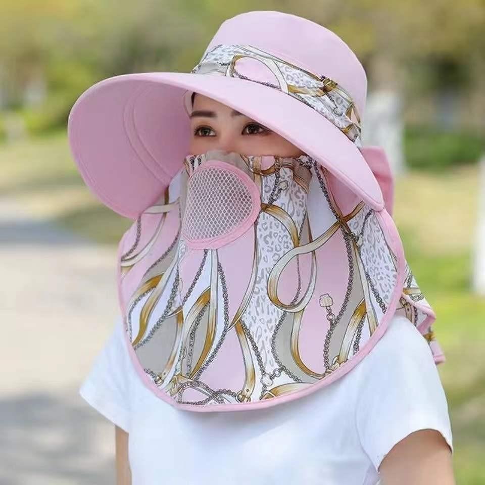 Womens Sun Hat With Wide Brim And Neck Shield For Spring And Summer Outdoor Wear