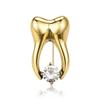 Medical Series Alloy Creative Retro Teeth Brooch Fashionable Personalized Clothing Accessories Chest Flower