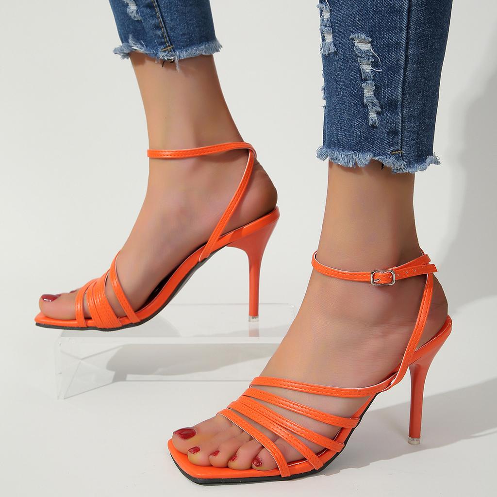 Большие размеры 43 сандалии женские летние 2024 года каблук женские сандалии с танкеткой элегантные туфли на каблуке для женщин сандалии с полой пряжкой