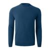 Men Cashmere Sweater Crewneck Solid Color Knited