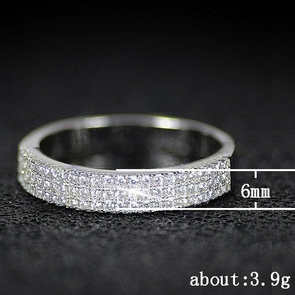 Fashion Women'S Dense Zircon Ring, Daily Versatile Ring Accessories