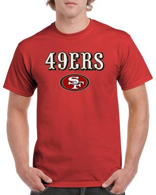 Футболка 49ers Сан-Франциско Футбол SF Niners Старая Классическая Ретро Throwback GFN03