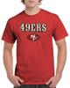 Футболка 49ers Сан-Франциско Футбол SF Niners Старая Классическая Ретро Throwback GFN03