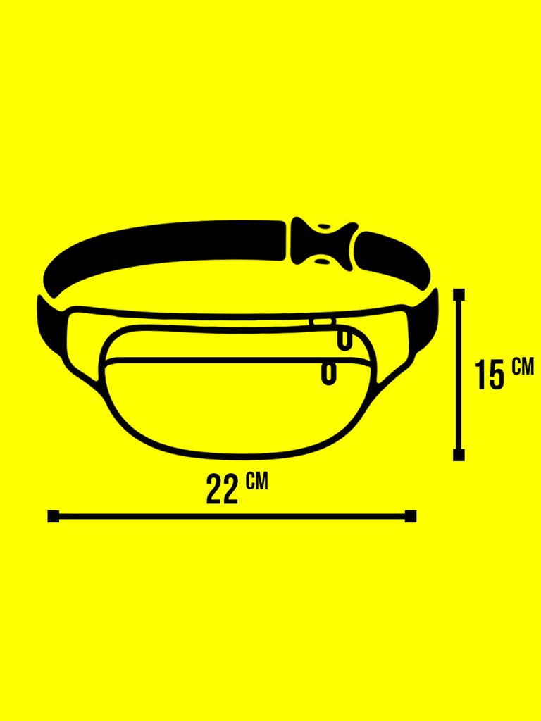 Bananka Belt Bag for Men Custom Wear Triada Gangster Black