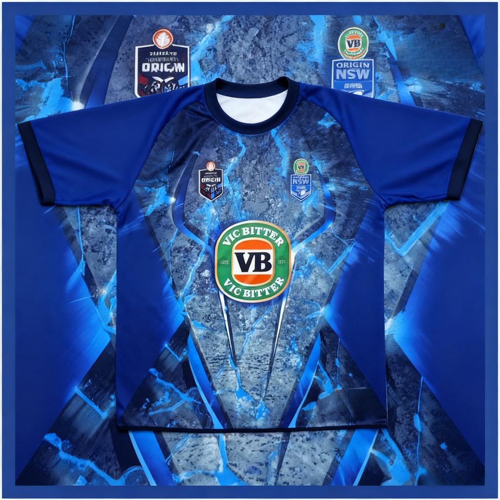 Летняя новая мужская футболка для тренировок по футболу NSW Blues 2026 года для мужчин и женщин, спортивная быстросохнущая футболка