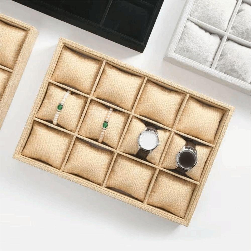 Velvet Surface Jewelry Display Trays Bracelet Display Tray Bangle Organization