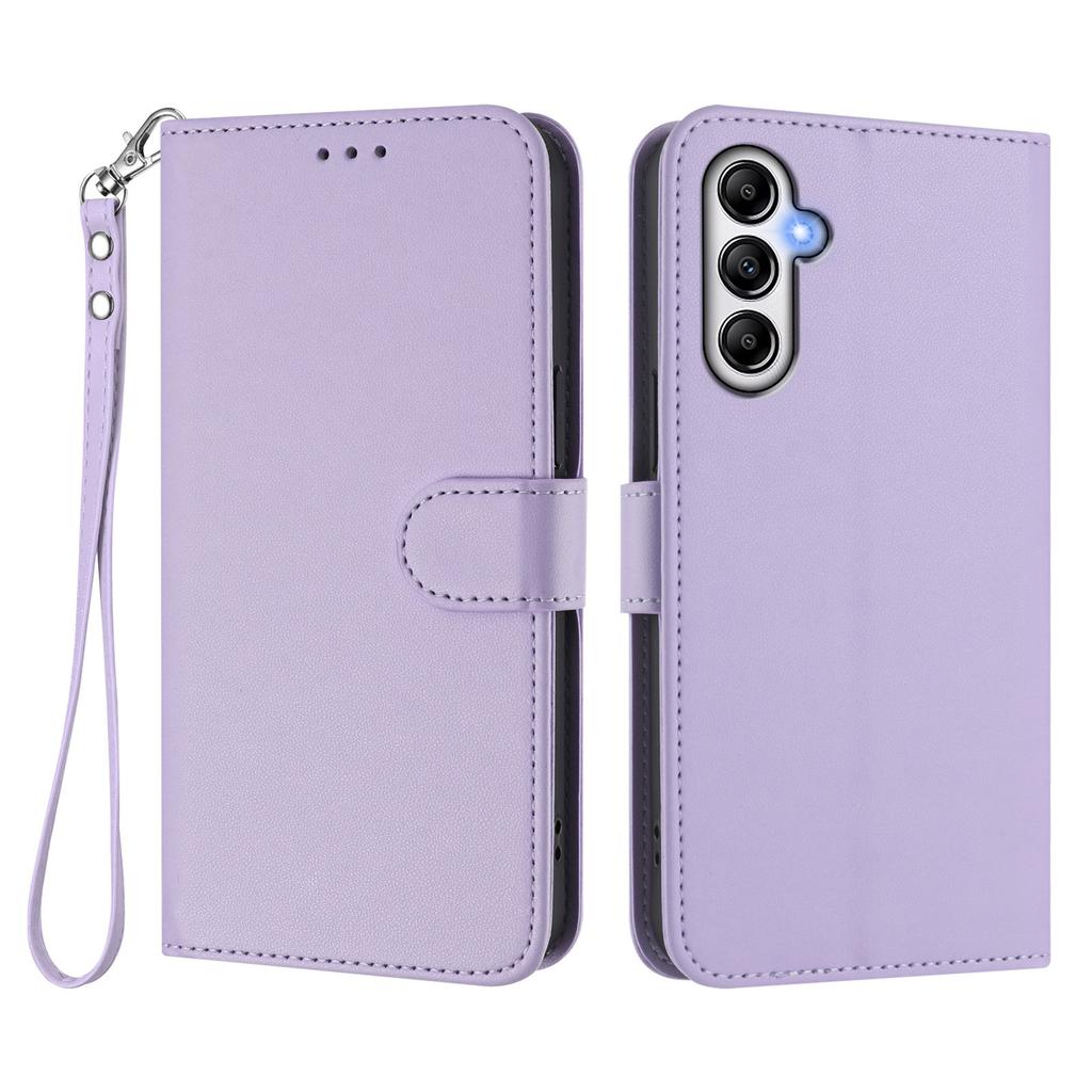 For Samsung Galaxy A35 5G Leather Case Wallet Stand Phone Cover with Wrist Strap