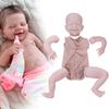 Silicone Reborn Doll Kit DIY Infant Mould Blank Doll Model with Clothes Body 22 InchBlank