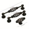 Vintage Antique Bronze Cabinet Handles Hollow Out Birdcage Cabinet Pulls Drawer Knobs Wardrobe Door Pullers Furniture Handle