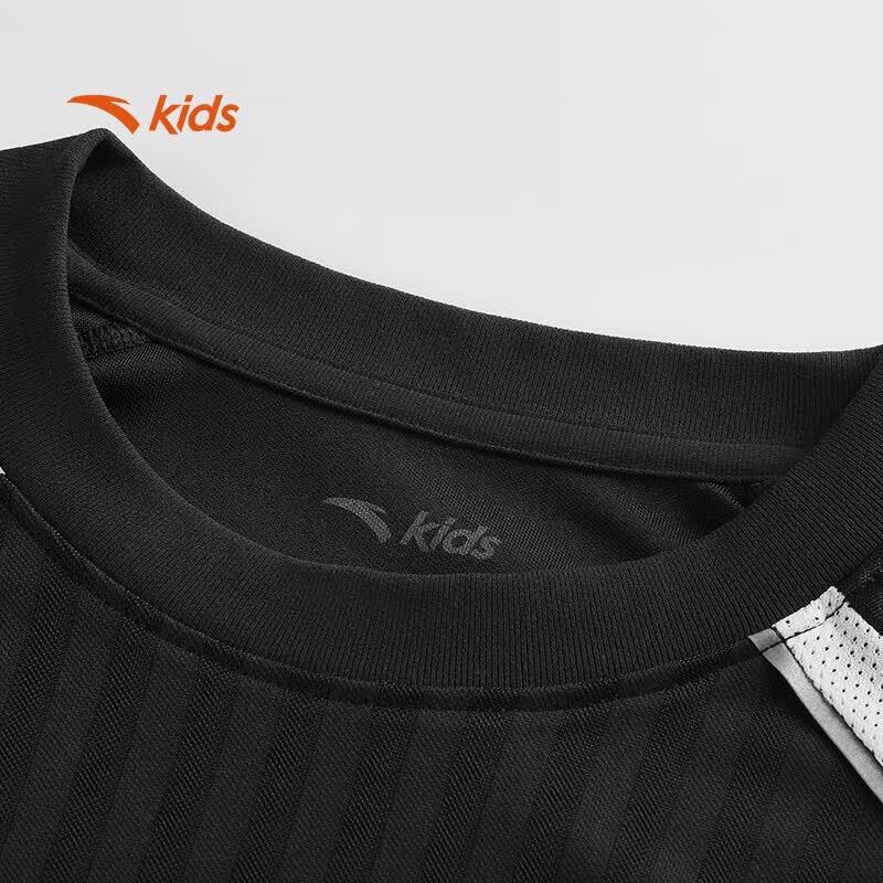 ANTA Kids Football Culture Short Sleeve T-Shirt