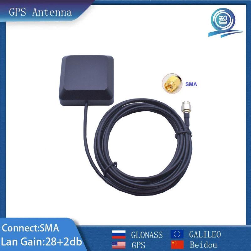 GNSS Антенна GPS BDS GALILEO GLONASS L1 L2 L5 Диапазон NEO-M8N LNA Усиление 28 дБи Усиление Внешняя Антенна SMA Разъем