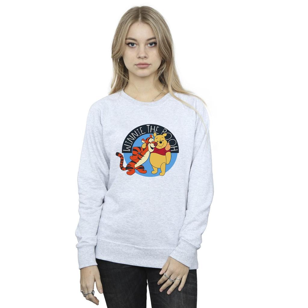 Disney Womens/Ladies Winnie The Pooh With Tigger Sweatshirt