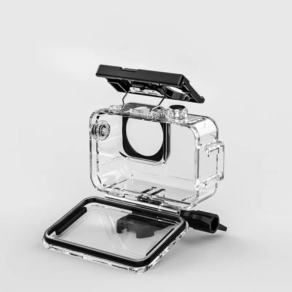 5pcs 40M Deep Diving Waterproof Housing Case For DJI Osmo Action 5 Pro 4 3 Underwater Protective Shell Sports Camera Accessories