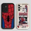 Чехол для Samsung Galaxy A26 A22 A14 A24 A13 A33 A56 A16 A23 A12 A34 A36 A32 Мягкий корпус Marvel Человек-паук