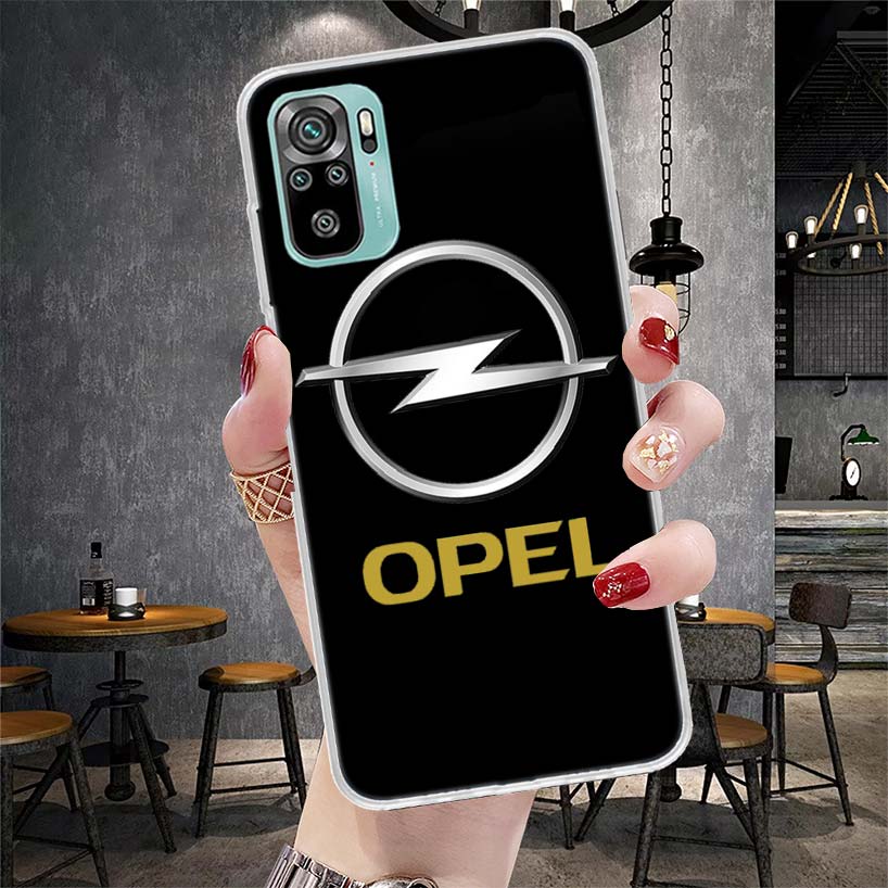 Мягкий чехол для телефона Opel Logo для Xiaomi Redmi Note 15 14 14S 13 12 Pro Plus 12S 11 11S 11E 10 10S 11T 5G Fundas Coque Redmi Not
