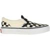 Vans Слипоны Классическая клетка Удобные низкие детские кеды для скейтбординга Детские кроссовки Желтый Черный VN000ZBUEO11