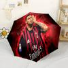 Ac Milan Celebration Moment Outdoor Automatic Umbrella Compact & Durable 8-Rib Design Foldable Design Travel Essential Elegant Umbrella