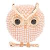 Брошь Сплав Сова Тонкая работа Ретро Декор Жемчужная Корсажная брошь Зажим для шарфа-шали для женщин