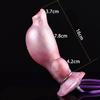 Надувной силиконовый вибратор Анальная пробка Анальный расширитель Фаллоимитатор Мастурбатор Секс-игрушка Фистинг Реалистичный пенис Большой член Гей-раб БДСМ
