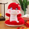 Year Of The Snake Mascot Plush Toy Cartoon Stuffed Doll Room Decoration Gift