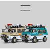 1/24 Mitsubishi Delica Mini Внедорожник ФУРГОН Дом на колесах Автомодель из сплава Со звуком и светом Детская игрушка Коллекционная вещь Подарок на день рождения