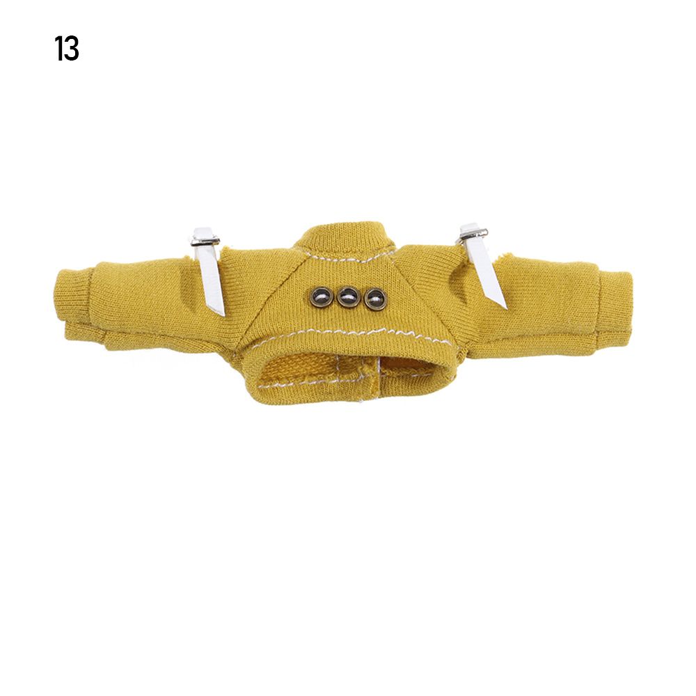 Cool 1/12 Dolls Kids Gift Toys Hoodies Doll Jeans PU Leather Jackets Fashion Ripped Pants