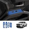 Car Window Glass Lift Cover Trim Window Switch Button Panel Frame For TOYOTA TACOMA 2025 LHD-A99D