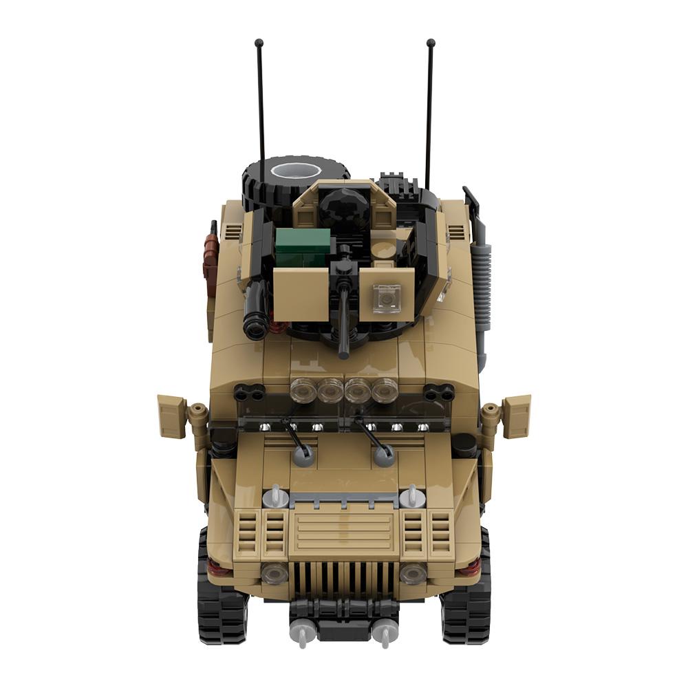 Gobricks MOC Автомобиль Hummvee Конструктор Игрушки Подарок