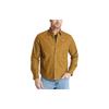 Повседневная рубашка-куртка для работы на открытом воздухе, мужская, светло-коричневая A251J-834