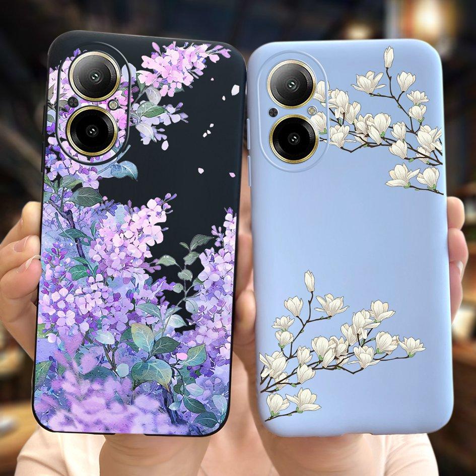 For Realme C67 4G Case RMX3890 Shockproof Cover Fashion Marble Slim Soft Silicone Phone Case For RealmeC67 4G C 67 Protect Shell