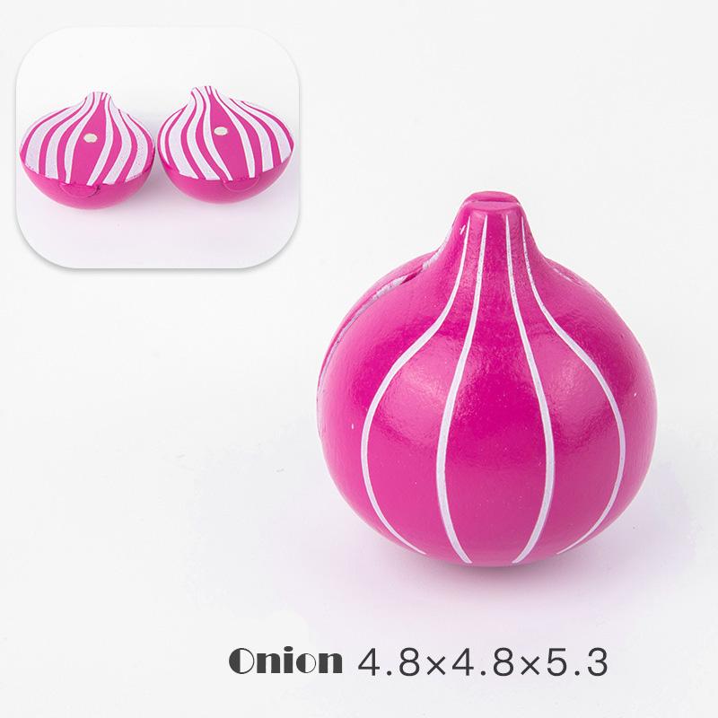 Имитация кухни Игрушка для ролевых игр Магнитные деревянные режущие фрукты овощи Классическая игра Монтессо Развивающие игрушки для детей