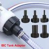 Адаптер для водяного бака IBC 1/2" - 2", адаптер для садового шланга, соединитель для крана, инструмент для установки