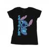 Womens/Ladies Lilo And Stitch Posing Cotton T-Shirt
