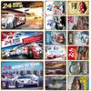 24 Lemans Metal Sign House Plaque Metal Poster Tin Sign Plate Wall Poster Vintage Retro Aesthetic Room Decor Wall Art Decoration
