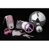 Strass autocollants - Mixte - Set de 80 - Ronds - Couleurs assorties - Décoration textile