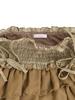 HETIT Tiered Smoke Top (Brown)