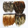 1 Meter Natural Rooster Pheasant Feather Decoration Decorative Feather Crafts Tape Fly Rope Material Ribbon DIY Decoration
