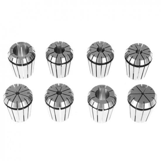 8 Pcs ER32 Spring Collet 1/8"-3/4" For CNC Milling Lathe Tool Engraving Machine