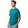 Columbia Kettle River Outdoor Tee, Mens green T-shirt