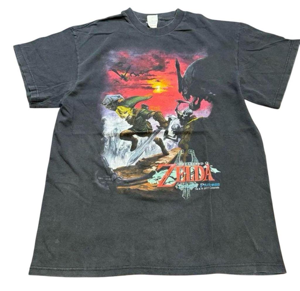 [USED] Fear and Loathing In Las Vegas X Mario Johnny Depp Wii U Mario Movie T-Shirt