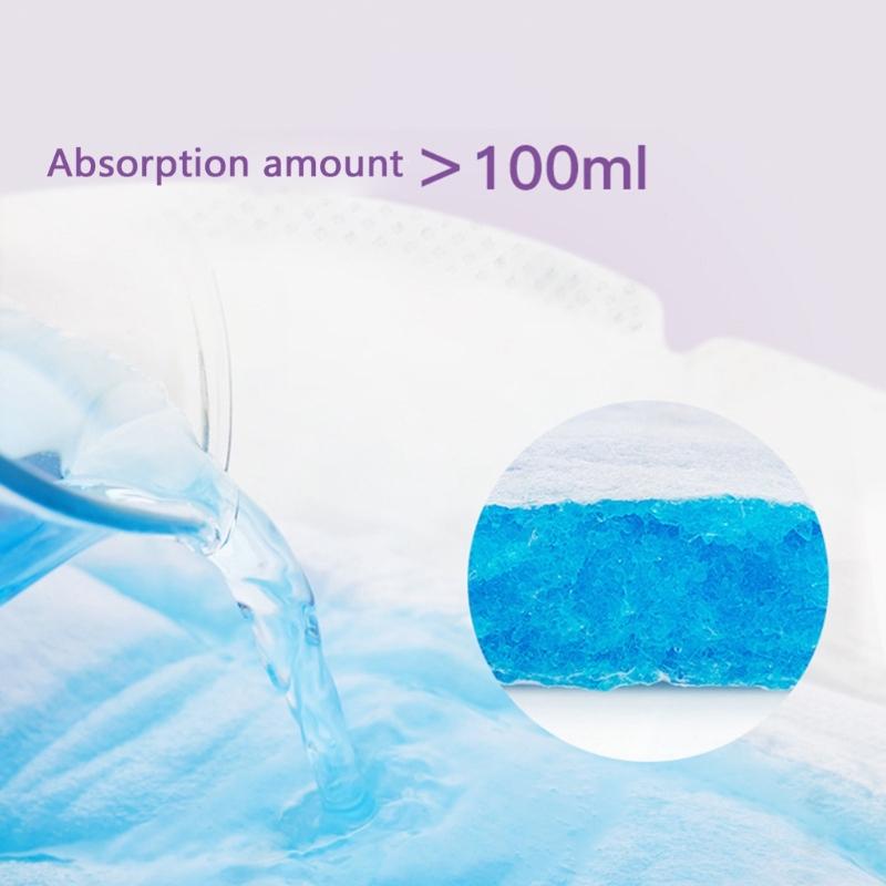 100 шт. Мягкие и дышащие вкладыши для груди для кормления, одноразовые, непротекаемые, для лактации, для послеродового ухода за матерью