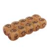 10pcs Finger Guessing Dice Luminous 6 Sided Lightweight Rock Scissors Paper Dice Set for Board Game