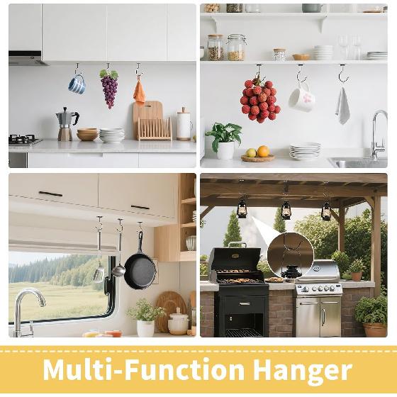 Self Adhesive Banana Hook Under Cabinet Foldable Banana Hanger Hook Under Counter Banana Hook to Keep Bananas Fresh Heavy Duty Metal Banana Holder