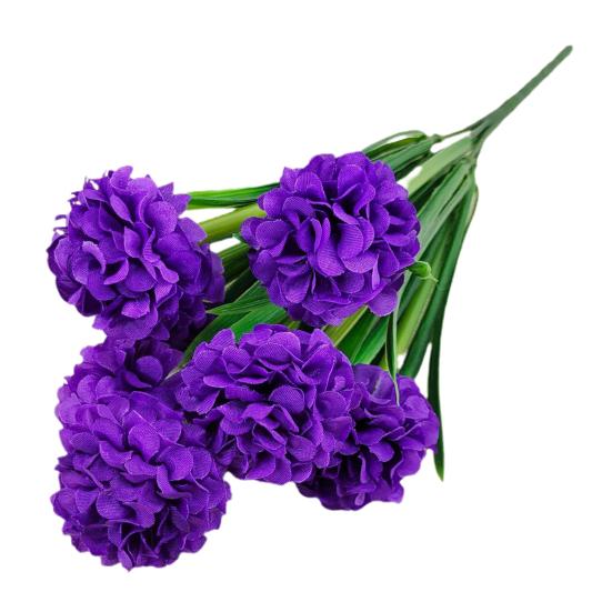 1 ветка искусственный цветок без полива, 7 головок, элегантный искусственный цветок гортензии для дома и улицы, декор для вечеринки