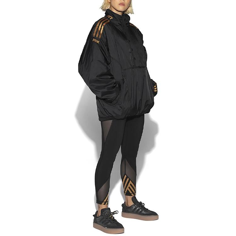 adidas Унисекс куртка с воротником-стойкой X Ivy Park Черный GR1435
