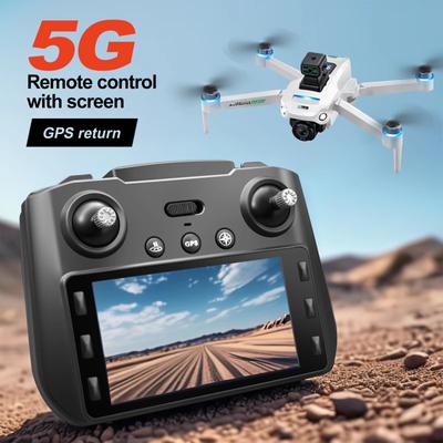 2025 S159 GPS RC Drone 5G 8K HD ESC Photography Двойная камера Professional WIFI FPV Backhaul Screen Obstacle Avoiding Butterfly Quadcopter Toy
