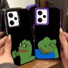 Смешной грустный лягушонок P-Pepe Мем Мягкий чехол для телефона для Xiaomi Redmi Note 13 14 15 Pro Plus 12S 12 11S 11 11T 10S 10 Ударопрочный чехол Bac
